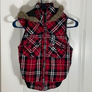 🔥🔥🔥Ashley by 26 International Vest Fur Hood